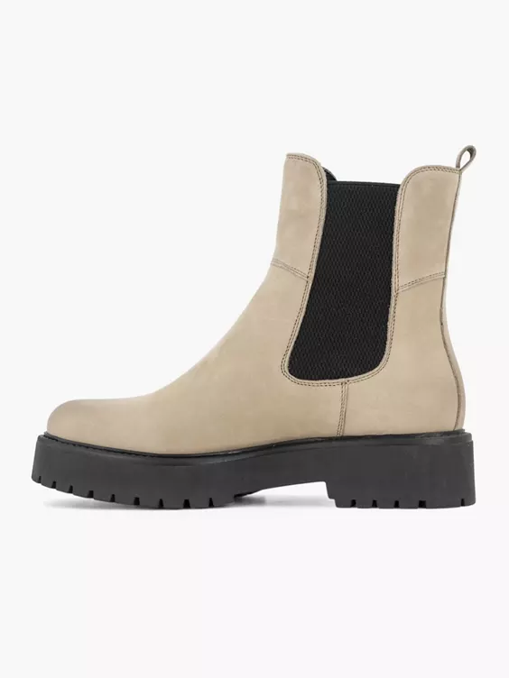 Beige Nubuck Chelsea Boot 2 Beige Nubuck Chelsea Boot - Afbeelding 2