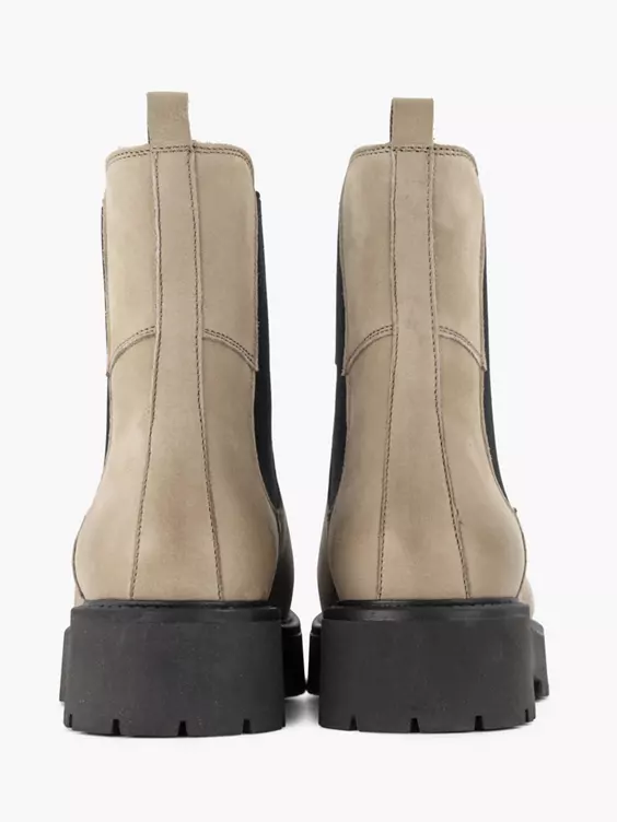 Beige Nubuck Chelsea Boot 4 Beige Nubuck Chelsea Boot - Afbeelding 4