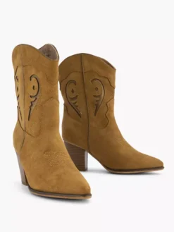 Cognac Cowboy Laarzen -Beroemde Schoenen Winkel 2112207 H5