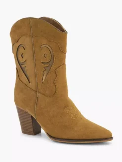 Cognac Cowboy Laarzen -Beroemde Schoenen Winkel 2112207 H6