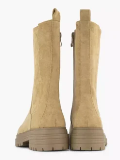 Bruine Laars Ritssluiting -Beroemde Schoenen Winkel 2112233 H4