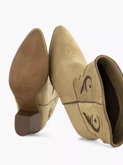 Zandkleurige Cowboy Laarzen -Beroemde Schoenen Winkel 2112274 H3