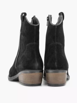 Zwarte Suéde Cowboy Laars -Beroemde Schoenen Winkel 2112287 H4