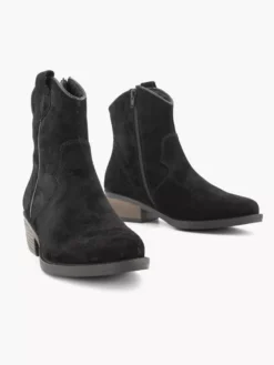 Zwarte Suéde Cowboy Laars -Beroemde Schoenen Winkel 2112287 H5