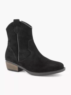Zwarte Suéde Cowboy Laars -Beroemde Schoenen Winkel 2112287 H6