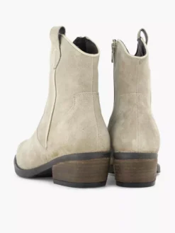 Beige Leren Cowboy Laars -Beroemde Schoenen Winkel 2112335 H4