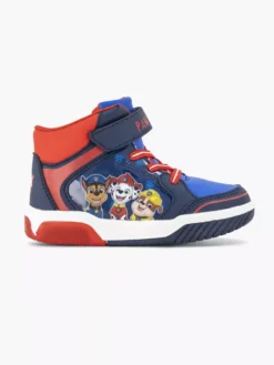Paw Patrol Blauwe Hoge Sneaker Lichtjes