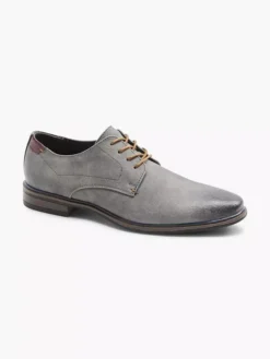 Grijze Veterschoen -Beroemde Schoenen Winkel 2114674 H6