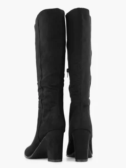 Zwarte Lange Laars Hoge Hak -Beroemde Schoenen Winkel 2114976 H4