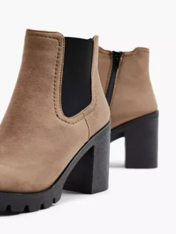 Bruine Chelsea Boot Hak -Beroemde Schoenen Winkel 2115801 H5