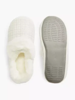 Lichtgrijze Pantoffel -Beroemde Schoenen Winkel 2116629 H3