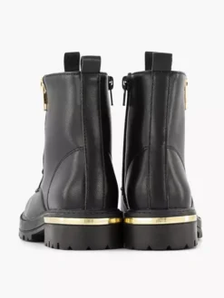 Zwarte Veterboot -Beroemde Schoenen Winkel 2117264 H4