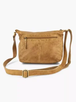 Cognac Leren Schoudertas -Beroemde Schoenen Winkel 2117542 H4