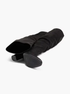 Lange Zwarte Laars Hoge Hak -Beroemde Schoenen Winkel 2117674 H3