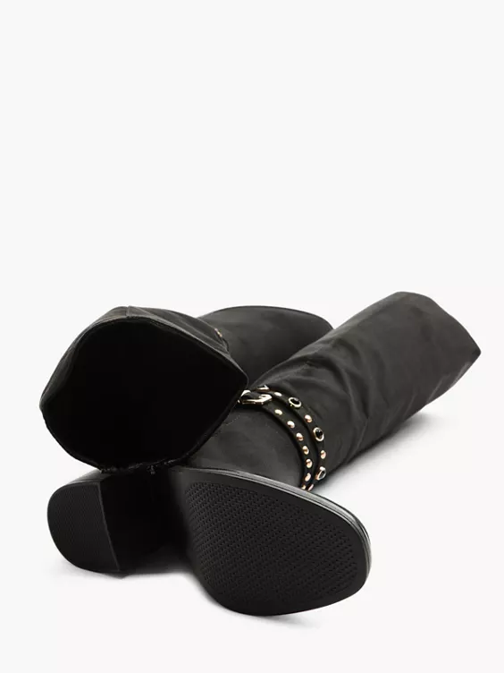 Zwarte Lange Laars Sierriem 3 Zwarte Lange Laars Sierriem - Afbeelding 3