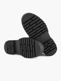 Zwarte Chunky Boot Gevoerd -Beroemde Schoenen Winkel 2117879 H3