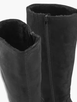 Zwarte Chunky Lange Laarzen -Beroemde Schoenen Winkel 2120793 H5