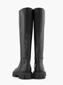 Zwarte Lange Laarzen -Beroemde Schoenen Winkel 2120805 H3