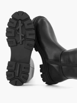 Zwarte Lange Laarzen -Beroemde Schoenen Winkel 2120805 H4