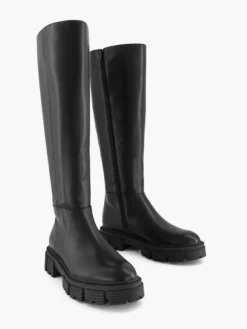 Zwarte Lange Laarzen -Beroemde Schoenen Winkel 2120805 H5