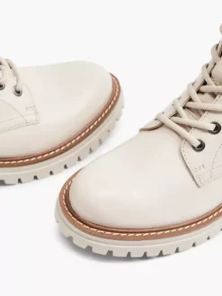 Beige Leren Veterboot 11 Beige Leren Veterboot -Beroemde Schoenen Winkel 2121570 H5