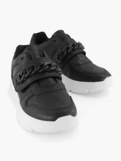 Zwarte Chunky Instapper Sierketting 10 Zwarte Chunky Instapper Sierketting -Beroemde Schoenen Winkel 2121962 H5