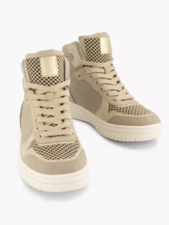 Bruine Hoge Sneaker -Beroemde Schoenen Winkel 2121980 H5