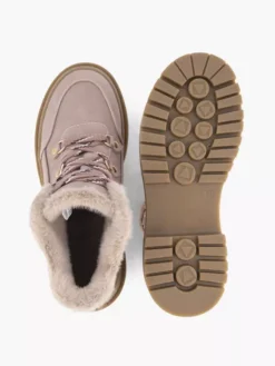 Roze Veterboot Gevoerd 8 Roze Veterboot Gevoerd -Beroemde Schoenen Winkel 2122730 H3