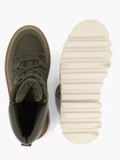 Groene Veterboot Gewatteerd -Beroemde Schoenen Winkel 2122732 H3