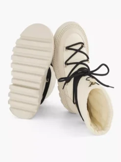 Witte Enkelboot Gewatteerd 8 Witte Enkelboot Gewatteerd -Beroemde Schoenen Winkel 2122751 H3