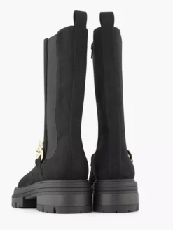 Zwarte Chelsea Boot Sierketting -Beroemde Schoenen Winkel 2122756 H3
