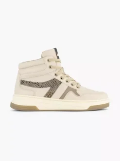 Beige Hoge Sneaker