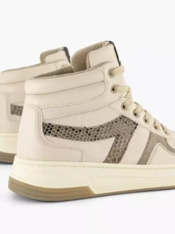 Beige Hoge Sneaker 10 Beige Hoge Sneaker -Beroemde Schoenen Winkel 2123193 H5