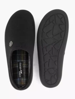 Zwarte Instap Pantoffel -Beroemde Schoenen Winkel 2124441 H3