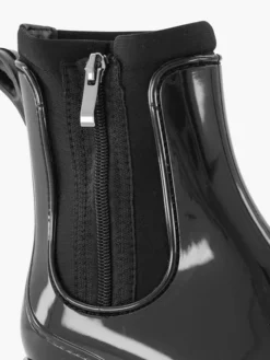 Zwarte Chelsea Regenlaars 10 Zwarte Chelsea Regenlaars -Beroemde Schoenen Winkel 2125031 H5