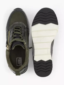 Easy Street Khaki Sneaker -Beroemde Schoenen Winkel 2126029 H3