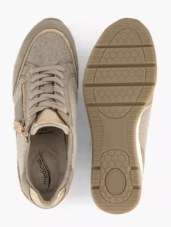 Taupe Leren Sneaker 8 Taupe Leren Sneaker -Beroemde Schoenen Winkel 2126141 H3
