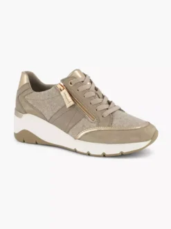 Taupe Leren Sneaker 11 Taupe Leren Sneaker -Beroemde Schoenen Winkel 2126141 H6