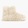 Beige Hoge Pantoffel