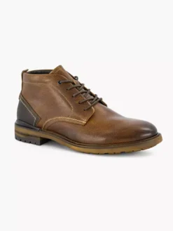 Bruine Leren Veterschoen 11 Bruine Leren Veterschoen -Beroemde Schoenen Winkel 2127145 H6