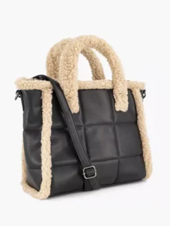 Zwarte Handtas Teddy -Beroemde Schoenen Winkel 2131827 H6