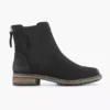 Zwarte Nubuck Chelsea Boot
