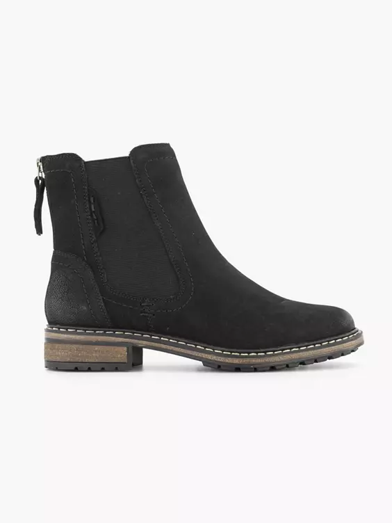Zwarte Nubuck Chelsea Boot 1 Zwarte Nubuck Chelsea Boot