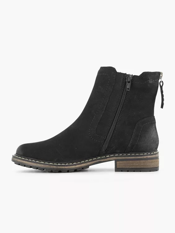 Zwarte Nubuck Chelsea Boot 2 Zwarte Nubuck Chelsea Boot - Afbeelding 2