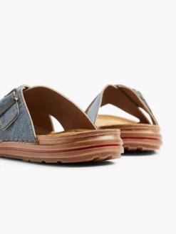 Easy Street Blauwe Slipper -Beroemde Schoenen Winkel 2136425 H4