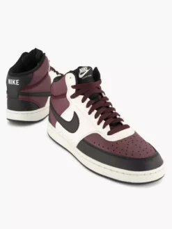 Nike Rode Court Vision Mid -Beroemde Schoenen Winkel 2137208 H5