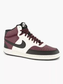 Nike Rode Court Vision Mid -Beroemde Schoenen Winkel 2137208 H6