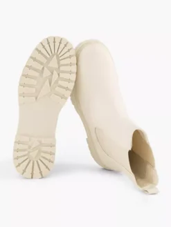 Beige Chelsea Boot -Beroemde Schoenen Winkel 2141578 H3