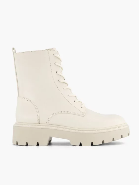 Beige Chunky Veterboot 1 Beige Chunky Veterboot