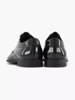 Zwarte Veterschoen Lak -Beroemde Schoenen Winkel 2142910 H4